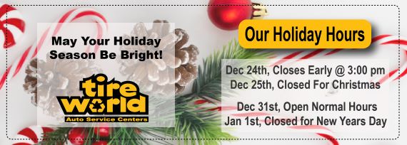 Our Holiday Hours